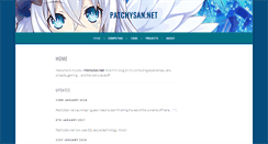 Desktop Screenshot of patchysan.net