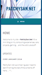 Mobile Screenshot of patchysan.net